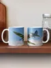 Mugs Spitfire T.9 MJ627/9G-P G-BSMB Departing Coffee Mug Original Breakfast Cups Thermal For Custom