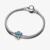 Blue Cruise Ship Charm Pandoras 925 Sterling Zilver Luxe Bedelset Armband Maken Kralenbedels Designer Ketting Hanger Originele Doos TOP kwaliteit groothandel