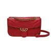 14% OFF Designer Bag 2024 Bolsas Baobao Rede Feminina Red Lingge Chain Versátil Crossbody Couro Macio Um Ombro Pêssego Coração Flap Pequeno Quadrado Feminino