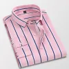 coreano Fi Abbigliamento uomo Nuovo design sottile da uomo sottile camicia a maniche Lg Mens Butt camicie a quadri Busin Dr camicia 10cg #