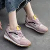 Casual Shoes Johnature 2024 Spring Breathable Mixed Colors Sneakers Comfortable Sports Fashion Versatile Women's