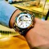 WESKAY Echte Tourbillon Automatisch mechanisch horloge Heren veelzijdige lichtgevende waterdichte horloge heren high-end zakelijk horloge