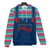 Sweats à capuche pour hommes Sweatshirts Good Guys Chucky 3D imprimé beau dessin animé mâle femme loisirs simples vêtements de rue livraison directe Appare Dh7Cy