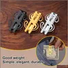 Money Clips Men Personalized Clip 316L Stainless Steel/Gold Plated/Black For Fathers Day/Xmas Giftsend Gift Box Drop Delivery Oteyv