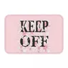 Carpets INSPIRATIONAL QUOTES KEEP NEGATIVITY OFF Bedroom Mat Rug Home Doormat Living Room Carpet Balcony