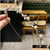 Fermagli per capelli Barrettes Tiara da sposa Fatti a mano Fasce da principessa Foglie Corone Gioielli da donna Imitazione Perla Testa Cerchio Ragazze Drop Deliver Otq0E