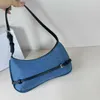 Borse da donna della moda da donna, borse per spalla stampate in pelle di lusso in pelle tessuta a mano, manico annodato a tratto hobo con borsetta casual borsetta