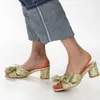 Sandals New 2023 Summer Woman Super High Heel with Butterfly-knot Sweet Lady Office Shoes Plus Size 35-46 H240328IS1H