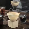 Tasses soucoupes poterie tasse à thé chinois avec présentoir four fait main