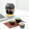 Teaware set Portable Travel Tea Set Chinese Gaiwan Coffee Teapot and Cup Coffeeware Teeware Teware Teacups Cups Tools Tools