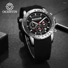 Horloges OCHSTIN2024 Creatieve Nylon-serie Vintage industriële stijl heren quartzhorloges Multifunctioneel uurwerk