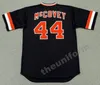 San Francisco GAYLORD PERRY MIKE KRUKOW DARRELL EVANS DAVE DRAVECKY WILLIE McCOVEY ROD BECK TIM LINCECUM BARRY ZITO Throwback-honkbalshirt voor heren, 1969-2002, S-5XL