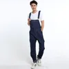 jeans män smällar lösa overaller raka denim jumpsuits fi arbetskläder lastbyxor hiphop byxor plus stor storlek 28 - 50 06mo#