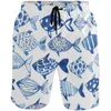 Herenshorts 3D-geprinte beervisluipaardstrandshorts heren casual sportsurfplankshorts sneldrogend badpak zwembroekshorts J240328