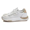 Casual Shoes LSXJK Leather Forrest Gump Women's 2024 Spring Running Sneakers All-match Thick Sole Shoe