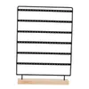 Jewelry Pouches Earring Holder With 120 Holes Pendant Storage Organizer Stand 6 Layers Rack For Home Showcase Store Dresser
