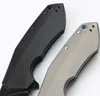 Zero ZT0456' Тактический складной нож шарикоподшипник TC4 флиппер из титанового сплава керамический карман для кемпинга, охоты и выживания EDC C173U