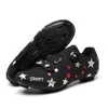 Sapatos de ciclismo sapatilha ciclismo mtb homens tênis mulheres mountain bike bicicleta respirável esporte gancho loop moda estrela