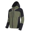 Soft Shell Sportsets Heren Winter Fleece Meerdere Zakken Jassen Met Capuchon Cargobroeken Outdoor Warme Waterdichte Vispakken Mannelijke L9gf#