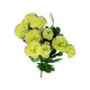 Fleurs décoratives pour les étrangers 10 Head Artificial Silk Fowers Carnation Bunch Wedding Home Decorations Réception à l'intérieur