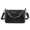 Body Cross Trzy -warstwowe torby na ramię 100% oryginalne skórzane torebki Kobiet Designer Wysoka jakość Crossbody for Bolsa H240328