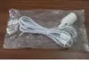 Connectors Plugs Sockets Wholesale Iq Lamp Cords Chandelier Wire Lampshade American Power Cord 110V European 12 Foot 2022 Drop Deliver Ot1Ze