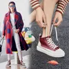 Casual Shoes High-Top Thick-Soled Non-Slip Boots 2024 Summer Women's Fashion Comfort and Htable Leather Female 39