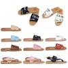 2024 Designer-Damen-Flachsandalen-Slipper mit weichem Leder-Slipper für den Sommer, Damen-Flip-Flops, schlichte Basic-Slipper, Slip-on-Sandalen, Slides, lässig, Peep-Toe-Strand