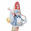 Auf Lager UWOWO Nilou Cosplay Genshin Impact Sumeru Cosplay Nilou Kostüm Fanart Maid Ver.Hydro Maid Dr. Halen Kostüme 74SQ#