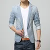 Ładna ładna przypływ mężczyzn Slim Fit Jadownia Kurt Mężczyźni Spring Fi Man Men Men Blazer Trend Dżinsy garnitury swobodny garnitur dżins dżinsowy#