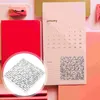 Butelki do przechowywania znaczki do robienia notatnika przezroczyste litera silikonowa scrapbooking pobook