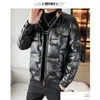 Mens Down Parkas T-Shirt Jacket Standing Collar Trend Versatile Warm And Glossy White Duck High-End Drop Delivery Apparel Clothing Out Otd2E