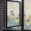 Window Stickers Oil Painting Electrostatic Glass Sticker Bathroom Kitchen Privacy Film Living Room Home Decoration Wall