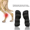 Dog Apparel 1pair Legs Brace Recovery Bandage Pet Knee Pad Protector Wounds Heal Fixed Tools Leggings