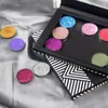 Lagringsflaskor Eyeshadow Magnetic Case Organizer Tom Makeup Palette Container Holder