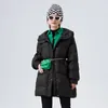 Semir Down Jacket Women Mid-Length Plaid Hooded 2023 Winter New Exhize Thick Coat i7uv＃