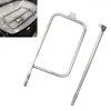 Tools Burner Tube Set 2pcs/set 304 Stainless Steel Parts Pipe Sliver 26.4 56.2cm P-shaped Straight Pipes