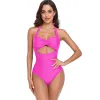 Abiti Aroha 2023 Sexy One Piece Studi da bagno Calt Abito Ballowing High Watud Addome Addome Wrap Back Wee Back Swimberi da bagno femminile