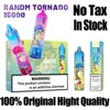 Fumot Wholesale Vape E Cigarette Randm Tornado 15000 Puff Disposable Vape Pen Hookah Fumot facotry Disposable Vape 41 colors 25ml pod vapor r 15K ecigarette