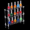 Rack Acrylic Display Shelf Trapezoidal Transparent Small Shelf Action Figurer Boy Display Hylla smycken Toy Car Model Car Storage