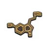 Moleküler yapı emaye pimleri özel kimyasal eleman sembolü broşlar yaka rozetleri komik mücevher hediyesi öğrenciler için