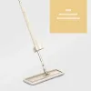 Mops Peisi Magic auto-nettoyant Squeeze Mop Microfibre Spin and Go Flat pour le lavage du sol Outil de nettoyage de la maison Accessoires de salle de bain Drop Dhlbi