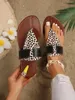 Slippers 2024 Zomer Dames Kleur Casual En Comfortabel Outdoor Antislip Platte Bodem Open Teen Strandschoenen Nee: 6-8