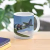 Mugs Spitfire T.9 MJ627/9G-P G-BSMB Departing Coffee Mug Original Breakfast Cups Thermal For Custom