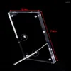 Frames Po Frame Family Holder Home Kpop Idol Magnetic 1Pcs Transparent Clear Acrylic Durable Postcards Replacement