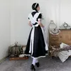 Plus Size Retro Maid Uniforme Noir Blanc Anime Cosplay Lolita Girl Maid Tenues Kawaii Vêtements Mâle Halen Costume Sexy 2021 v9q8 #