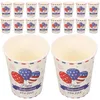 Tasses jetables Paies American Flag Paper Cup Portable JUICE CAFEFTURE VWARTH