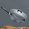 Köksredskap sätter grossist OEM anpassade kinesiska rostfritt stål hushåll honungskaka wok
