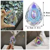 Suncatchers HD Hanging Crystals Prism Suncatcher för Windows Decoration 89mm AB Chandelier Parts Diy Home Wedding Decor Accessories Craft