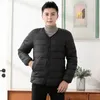 Mannen Cott Jas Dikker Binnenvoering Parka Winter Kleding Warm En Licht Korte Gewatteerde Jas Lg Mouw Casual Uitloper Jaquetas e0w1 #